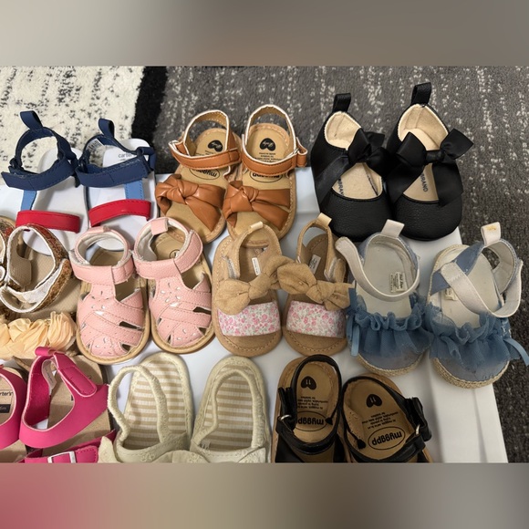 Bundle Of Baby Sandals - Picture 2 of 8